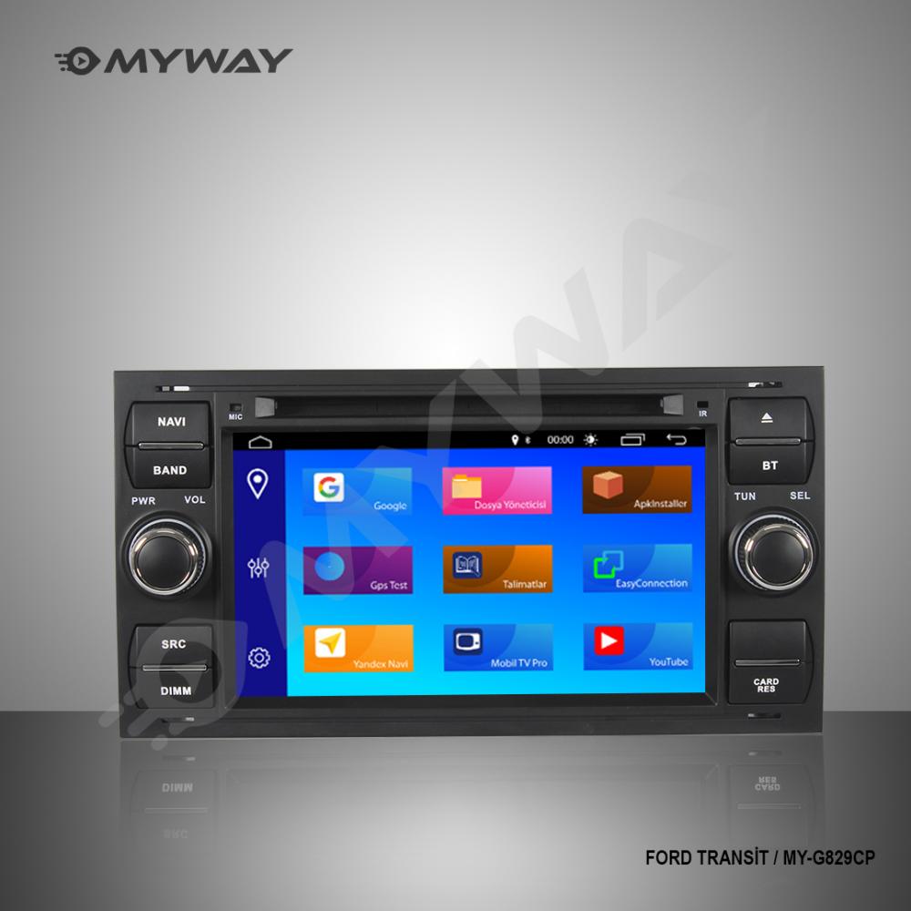 FORD TRANSİT CARPLAY ANDROİD 10 MULTİMEDYA EKRAN NAVİGASYON TEYP 2GB