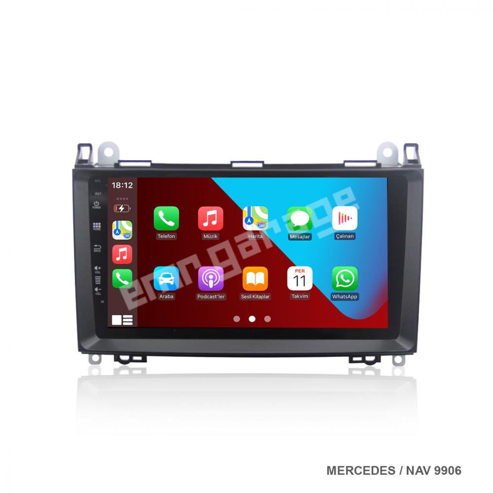 MERCEDES VİTO CARPLAY ANDROİD 10 4GB RAM MULTİMEDYA EKRAN NAVİGASYON