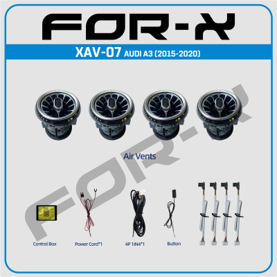 AUDİ A3 2013+ MODEL UYUMLU ÖN IZGARA IŞIKLANDIRMA AİRWENT XAV-07