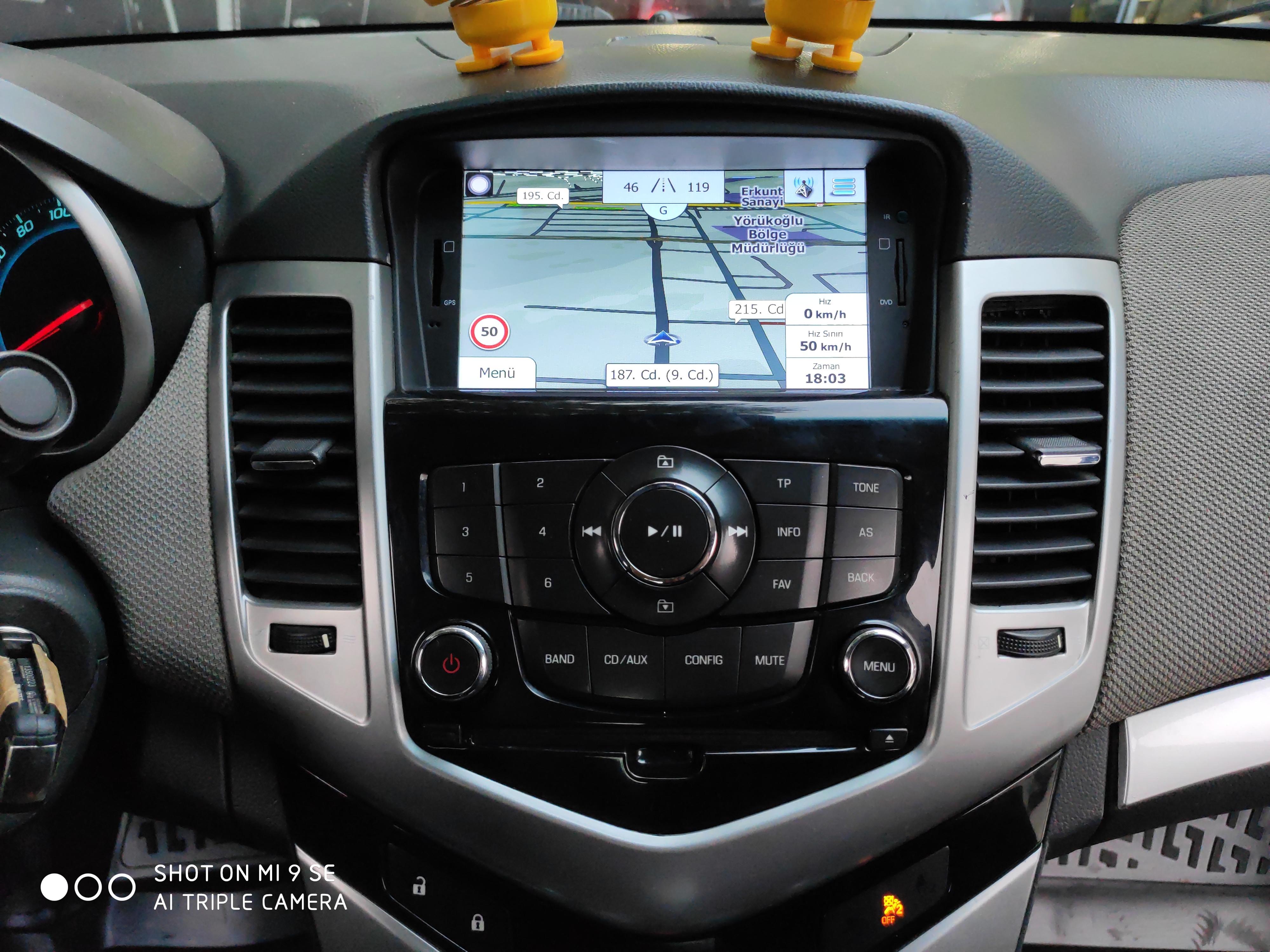 Carplay chevrolet cruze