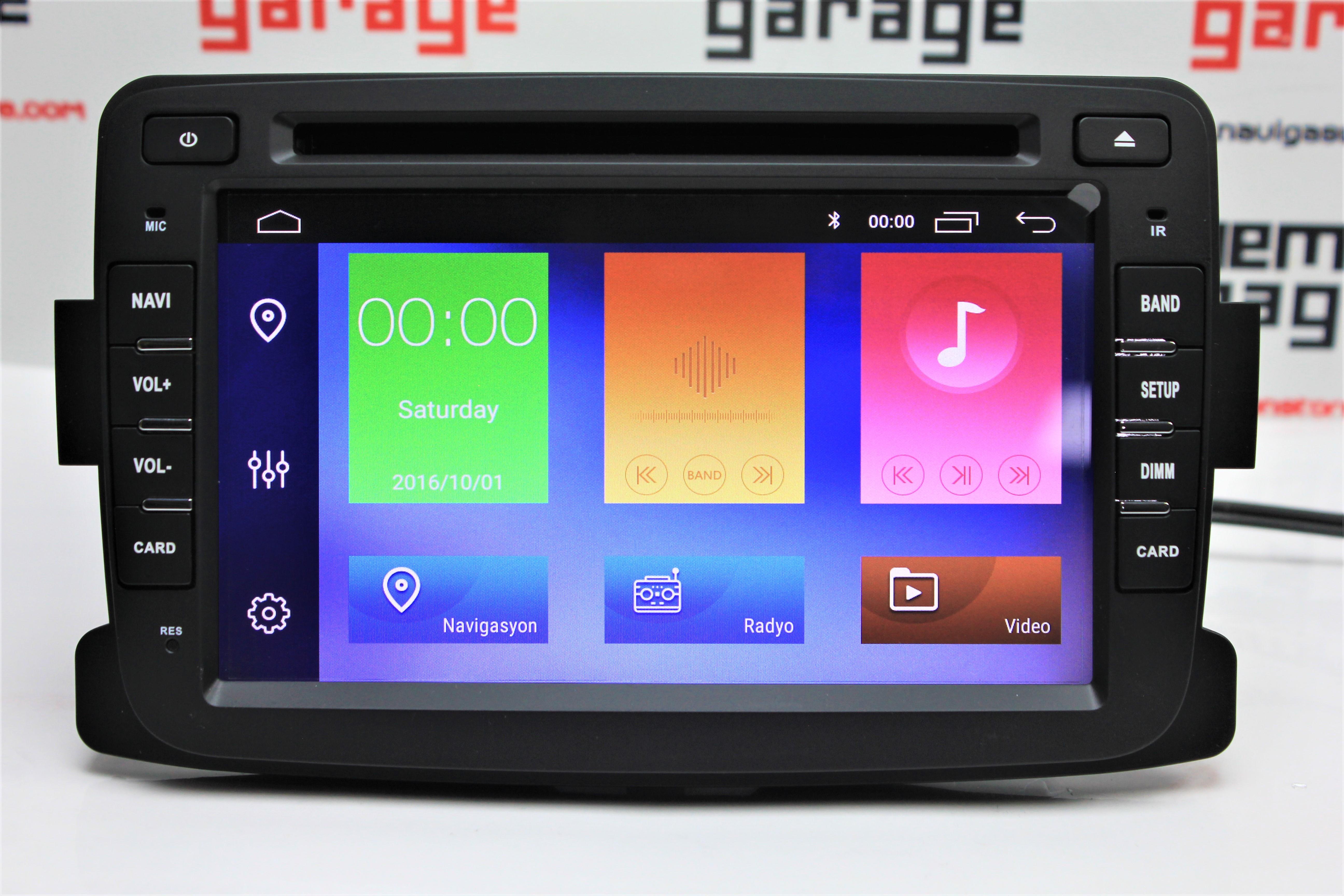 DACİA DUSTER CARPLAY ANDROİD 10 MULTİMEDYA EKRAN NAVİGASYON OEM 2,025