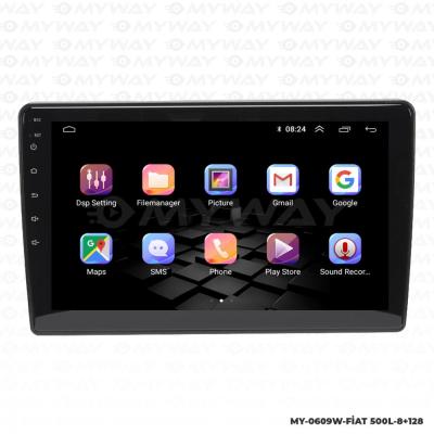 FİAT 500L ANDROİD MULTİMEDYA 4GB RAM CARPLAY NAVİGASYON EKRAN - MYWAY