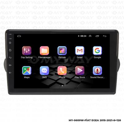 FİAT EGEA ANDROİD MULTİMEDYA 4GB RAM CARPLAY NAVİGASYON EKRAN - MYWAY