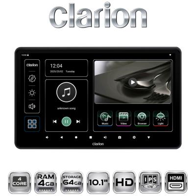 CLARION GL-500 (CB101PRO-464) 10.1″ ANDROID KAFALIK BAŞLIK MONİTÖR