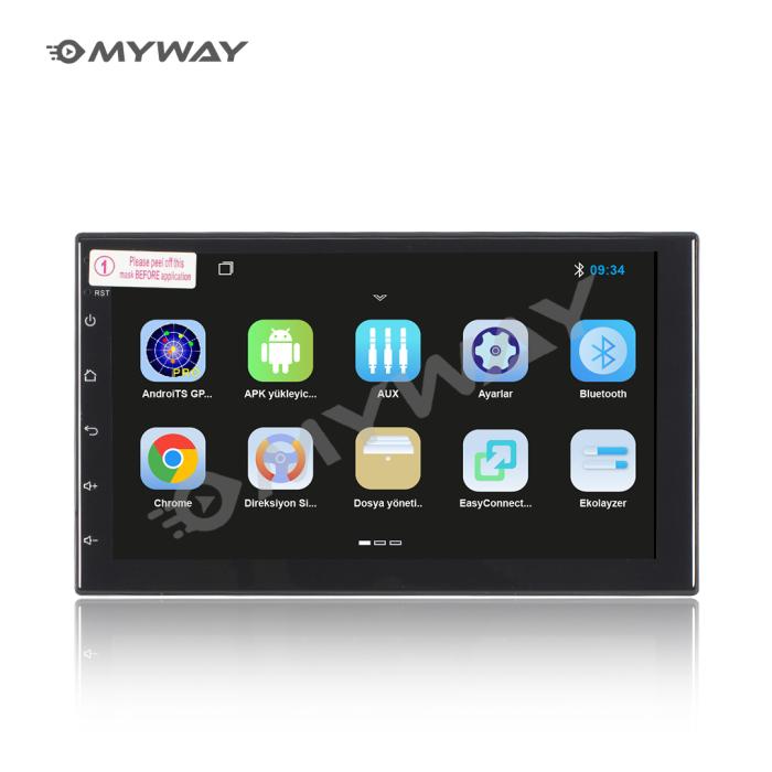 mitsubishi colt android 10 double ekran multimedya navigasyon teyp 754 24 tl kdv