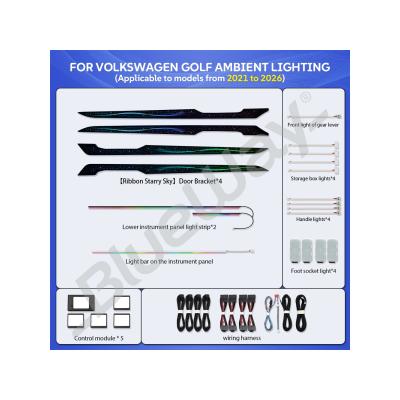 VOLKSWAGEN GOLF 8 TRİM AMBİYANS SET