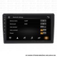 Araç Multimedya Citroen Berlingo Android 12 Carplay 4Gb Ram + 64Gb Hdd 2015-2018 Navigasyon Ekran MYW