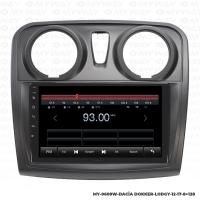 Araç Multimedya Dacia Dokker Android 12 Carplay 4Gb Ram + 64Gb Hdd Navigasyon Ekran MYW