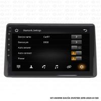 Araç Multimedya Dacia Duster Android 12 Carplay 4Gb Ram + 64Gb Hdd 2019-2021 Navigasyon Ekran MYW