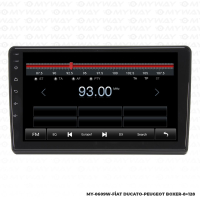 Araç Multimedya Fiat Ducato Android 12 Carplay 4Gb Ram + 64Gb Hdd Navigasyon Ekran MYW