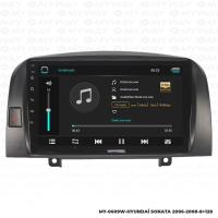 Araç Multimedya Hyundai Sonata Android 12 Carplay 4Gb Ram + 64Gb Hdd 2006-2008 Navigasyon Ekran MYW
