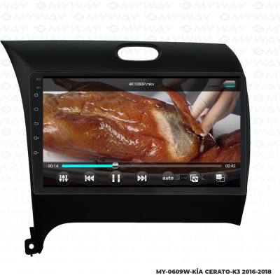 Araç Multimedya Kia Cerato Android 12 Carplay 4Gb Ram + 64Gb Hdd 2016-2018 Navigasyon Ekran MYW
