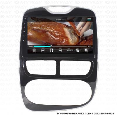 Araç Multimedya Renault Clio 4 Android 12 Carplay 4Gb Ram + 64Gb Hdd 2012-2015 Navigasyon Ekran MYW
