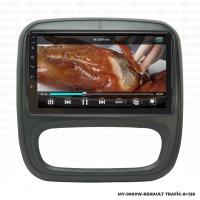 Araç Multimedya Renault Trafic Android 12 Carplay 4Gb Ram + 64Gb Hdd Navigasyon Ekran MYW