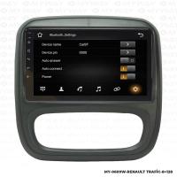 Araç Multimedya Renault Trafic Android 12 Carplay 4Gb Ram + 64Gb Hdd Navigasyon Ekran MYW