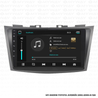 Araç Multimedya Toyota Avensis Android 12 Carplay 4Gb Ram + 64Gb Hdd 2002-2008 Navigasyon Ekran MYW