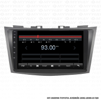 Araç Multimedya Toyota Avensis Android 12 Carplay 4Gb Ram + 64Gb Hdd 2002-2008 Navigasyon Ekran MYW