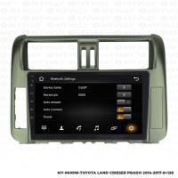 Araç Multimedya Toyota Land Cruiser Prado Android 12 Carplay 4Gb Ram + 64Gb Hdd 2014-2017 Navigasyon Ekran MYW