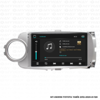 Araç Multimedya Toyota Yaris Android 12 Carplay 4Gb Ram + 64Gb Hdd 2012-2020 Navigasyon Ekran MYW