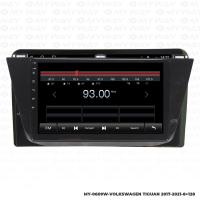 Araç Multimedya Volkswagwen Tiguan Android 12 Carplay 4Gb Ram + 64Gb Hdd Navigasyon Ekran MYW