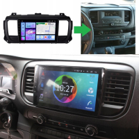 Citroen Jumpy Android Multimedya Sistemi 4-64 For-X (2017-2024) C09038 ÖN KAYIT KAMERA HEDİYELİ