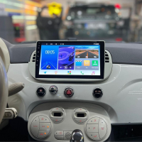 Fiat 500 (Beyaz Çerçeveli) Android Multimedya Sistemi 4-64 Fimex (2008-2015)
