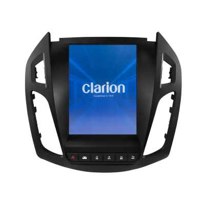 Ford Connect (Siyah Çerçeveli) 2K Görüntü Kaliteli Tesla 9.7 Inch Multimedya Sistemi 4+64 Clarion (2013-2016)