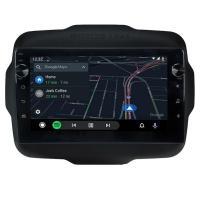 JEEP RENEGADE Android 10 Carplay Navigasyon Oem 4gb RAM+64GB HDD Tuşlu Multimedya Ekran