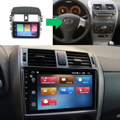 Toyota Corolla Android Multimedya Sistemi 4-64 Fimex (2007-2013)