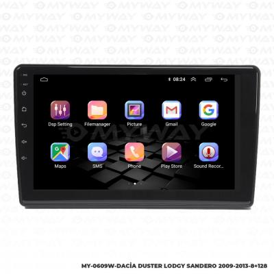 DACİA DUSTER - LODGY - SANDERO ANDROİD MULTİMEDYA 4GB RAM CARPLAY NAVİGASYON EKRAN - MYWAY