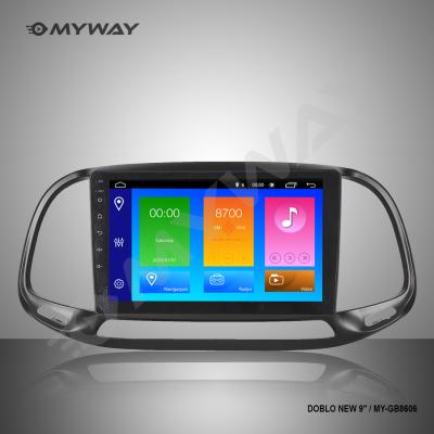 FİAT DOBLO ANDROİD CARPLAY ÖZELLİKLİ NAVİGASYON MULTİMEDYA EKRAN OTO TEYP 2GB RAM
