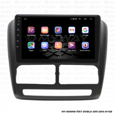 FİAT DOBLO ANDROİD MULTİMEDYA 4GB RAM CARPLAY NAVİGASYON EKRAN - MYWAY