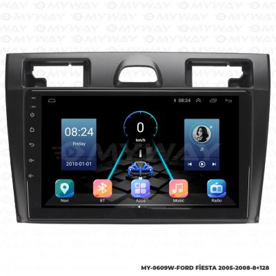 FORD FİESTA ANDROİD MULTİMEDYA CARPLAY NAVİGASYON EKRAN - 8GB RAM+128GB HDD - MYWAY