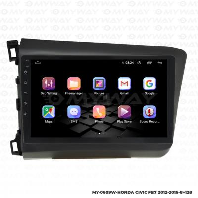 HONDA CİVİC FB7 ANDROİD MULTİMEDYA 4GB RAM CARPLAY NAVİGASYON EKRAN - MYWAY