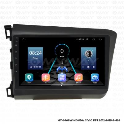 HONDA CİVİC FB7 ANDROİD 14 MULTİMEDYA CARPLAY NAVİGASYON EKRAN - 8GB RAM+128GB HDD - MYWAY