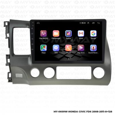 HONDA CİVİC FD6 ANDROİD MULTİMEDYA 4GB RAM CARPLAY NAVİGASYON EKRAN - MYWAY