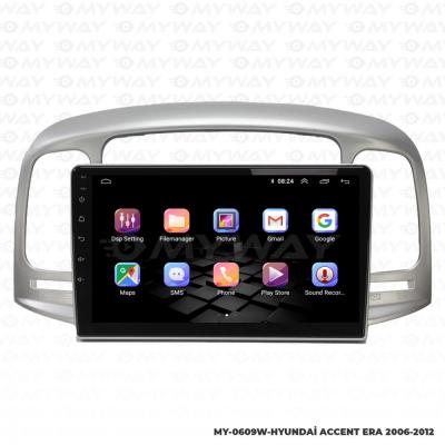HYUNDAİ ACCENT ERA ANDROİD MULTİMEDYA 4GB RAM CARPLAY NAVİGASYON EKRAN - MYWAY