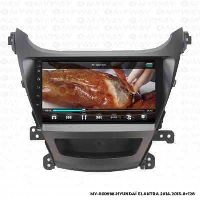 HYUNDAİ ELANTRA 2014-2015 ANDROİD MULTİMEDYA CARPLAY NAVİGASYON EKRAN - 8GB RAM+128GB HDD - MYWAY