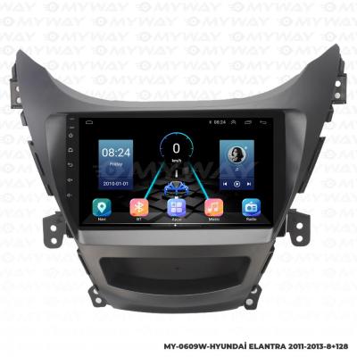 HYUNDAİ ELANTRA ANDROİD MULTİMEDYA CARPLAY NAVİGASYON EKRAN - 8GB RAM+128GB HDD - MYWAY