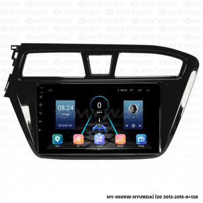HYUNDAİ İ20 ANDROİD MULTİMEDYA CARPLAY NAVİGASYON EKRAN - 8GB RAM+128GB HDD - MYWAY