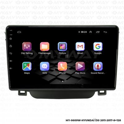 HYUNDAİ İ30 ANDROİD MULTİMEDYA 4GB RAM CARPLAY NAVİGASYON EKRAN - MYWAY