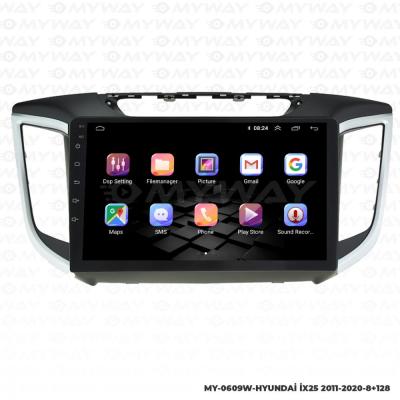 HYUNDAİ İX25 ANDROİD MULTİMEDYA 4GB RAM CARPLAY NAVİGASYON EKRAN - MYWAY