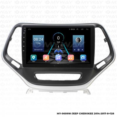 JEEP CHEROKEE ANDROİD MULTİMEDYA CARPLAY NAVİGASYON EKRAN - 8GB RAM+128GB HDD - MYWAY