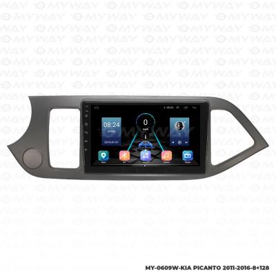 KİA PİCANTO ANDROİD MULTİMEDYA CARPLAY NAVİGASYON EKRAN - 8GB RAM+128GB HDD - MYWAY