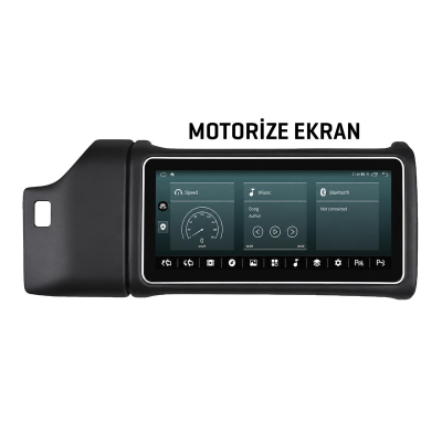 LAND ROVER VOGUE 2013-2014-2015-2016 HAREKETLİ PANEL BOSCH APPLE CARPLAY ANDROİD AUTO EKRAN MULTİMEDYA - BEJ-SİYAH