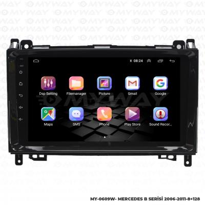 MERCEDES B SERİSİ W245 ANDROİD MULTİMEDYA 4GB RAM CARPLAY NAVİGASYON EKRAN - MYWAY