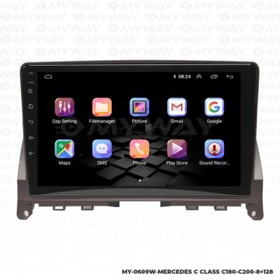MERCEDES C CLASS C180-C200 ANDROİD MULTİMEDYA 4GB RAM CARPLAY NAVİGASYON EKRAN - MYWAY