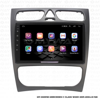 MERCEDES C CLASS W203 ANDROİD MULTİMEDYA 4GB RAM CARPLAY NAVİGASYON EKRAN - MYWAY
