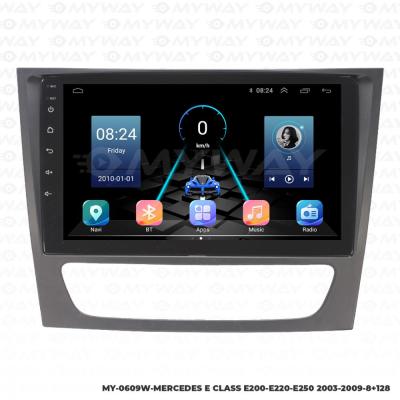 MERCEDES E CLASS W211 E200-E220-E250 ANDROİD MULTİMEDYA CARPLAY NAVİGASYON EKRAN - 8GB RAM+128GB HDD - MYWAY