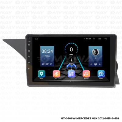 MERCEDES GLK ANDROİD MULTİMEDYA CARPLAY NAVİGASYON EKRAN - 8GB RAM+128GB HDD - MYWAY